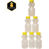 Harvest Lane Honey 8 Oz Plastic Honeybear Bottles (6-Pack) HONEYJAR-8-6