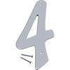 Hy-Ko 4 In. Satin Nickel Number 4 SN-40/4