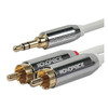 Monoprice Audio Cable,3.5mm,RCA,M/M,10 Ft 9301