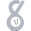 Hy-Ko 4 In. Satin Nickel Number 8 SN-40/8
