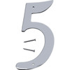 Hy-Ko 4 In. Satin Nickel Number 5 SN-40/5