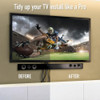 Legrand On-Q In-Wall TV Power & Cable Management Kit, White CPT306WV1 513845