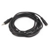 Monoprice Audio Cable,3.5mm,M/F,12 Ft 649