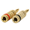 Monoprice Banana Speaker Plugs,1pr, Closed Screw 2801 Monoprice Banana Speaker Plugs,1pr, Closed Screw 2801