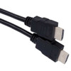 Triplett HDMI Cable, High Speed, PVC, Black, 30 ft HDMI-HS-30BK