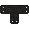 Simpson Strong-Tie Outdoor Accents Avant Collection ZMAX 6X6 Black T Strap APVT6
