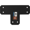 Simpson Strong-Tie Outdoor Accents Avant Collection ZMAX 6X6 Black T Strap APVT6 131387