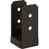 Simpson Strong-Tie Outdoor Accents Avant Collection ZMAX 4X4 Black Post Base