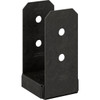 Simpson Strong-Tie Outdoor Accents Avant Collection ZMAX 4X4 Black Post Base