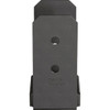 Simpson Strong-Tie Outdoor Accents Avant Collection ZMAX 4X4 Black Post Base APVB44 138389