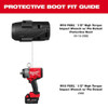 Protective Boot for M18 FUEL 1-2 in High Torque Impact Wrench with Pin Detent  49-16-2966