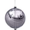 Alpine 13 In. LED 240-Bulb Silver Christmas Ball with Chasing LED Lights Alpine 13 In. LED 240-Bulb Silver Christmas Ball with Chasing LED Lights
