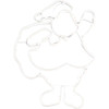 Alpine 26 In. Motion LED Santa Claus Lighted Decoration CEY188MC