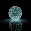 Alpine 8 In. Twinkling Cool White LED Sphere Christmas Ornament COR109WT 846604