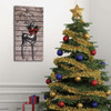 Alpine Reindeer Wood Wall Decor LAZ308HH 883960