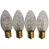 C9 Clear 120V Replacement Light Bulb (4-Pack) ES64-462