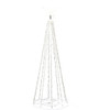 Alpine 47 In. LED 8-Function Multi-Color Christmas Tree Tower LUC138S-MC