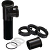 Keeney 1-1/2 In. x 7-1/2 In. Black Plastic End Outlet Tee 66-8BK