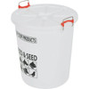 Tuff Stuff 12 Gal.-50 Lb. Feed & Seed Storage Tub with Lid FS12 706031