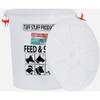 Tuff Stuff 17 Gal.-80 Lb. Feed & Seed Storage Tub with Lid FS17 709036