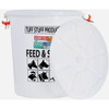 Tuff Stuff 17 Gal.-80 Lb. Feed & Seed Storage Tub with Lid FS17 709036