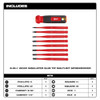 Milwaukee Tool MultiBitScrewdriver,8Tips,12 1-2"L,8Bit 48-22-2218