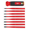Milwaukee Tool MultiBitScrewdriver,8Tips,12 1-2"L,8Bit 48-22-2218
