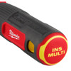 Milwaukee Tool MultiBitScrewdriver,8Tips,12 1-2"L,8Bit 48-22-2218
