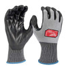 Cut-Resistant Coated Gloves, Cut Level A2 ,Dipped ,Polyurethane ,Smooth ,L 12 PK
