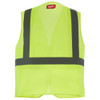 Class 2 High Visibility Yellow Mesh One Pocket Safety Vest - L-XL  48-73-2242