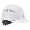 Ergodyne Hard Hat, 4 Point Ratchet, White 8972