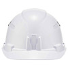 Ergodyne Hard Hat, 4 Point Ratchet, White 8972