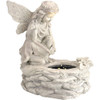 Lumineo 17.3 In. W. x 18.5 In. H. x 11.2 In. L. Polyresin Fairy Solar Fountain 9893001 897554