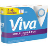 Viva Multi-Surface Cloth Choose-A-Sheet Paper Towels (3 Double Rolls) 55419 616333