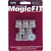 Magic Sliders Magic Fit .55 In. - .70 In. Round Slider (8-Pack) 24524 202709