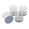 Magic Sliders Magic Fit 1-1/2 In. - 1-3/4 In. Round Slider (4-Pack) 24845