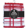Kay Dee Designs Cinnabar Dish Cloth Set (4-Piece) R6459 Pack of 3 649479