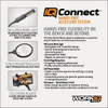 IQ Connect Hands-Free Accessory System with (3) Bench Mounts IQCBMP 375584