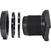 Abbott 1 In. Polypropylene Bulkhead Fitting TF100PE 427235