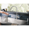 Moen Nolia 1-Handle Pull-Down Widespread Kitchen Faucet, Chrome 87886 435156