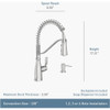 Moen Nolia 1-Handle Pull-Down Widespread Kitchen Faucet, Chrome 87886 435156