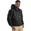 Berne Heartland Men's Medium Black Hooded Work Jacket HJ375BKR400