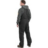 Berne Men's Large Black Heartland Insulated Washed Duck Bib Overalls B377BKR440 755403