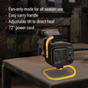 Vision Air 12 In. 1500W-750W Wire Element Electric Heater 1VAHWU12 446013