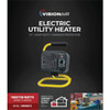 Vision Air 12 In. 1500W-750W Wire Element Electric Heater 1VAHWU12 446013