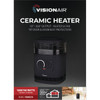 Vision Air 10 In. 1500W-750W Fan Forced Ceramic Heater 1VAHCS10 498475