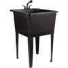 Tehila 21 Gal. Black Utility Sink 202381