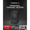 Vision Air 7 In. 400W Fan Forced Ceramic Heater 1VAHC7 419092