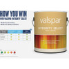 Valspar Integrity Select Flat Paint & Primer Exterior Paint, White, 1 Qt. 028.0054000.005 788689