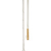 VT Industries Stretta Laminate Countertop White Marble End Cap Kit 160100